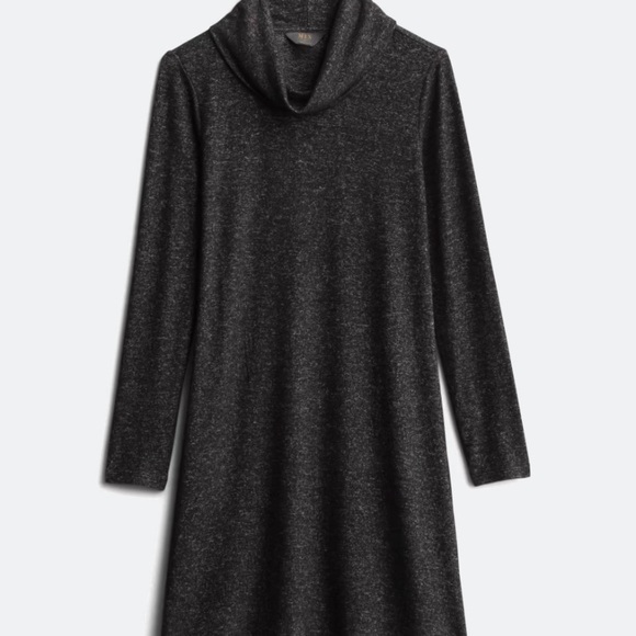 Market and Spruce Cozy Black Cowl Neck Dress XXL - Picture 3 of 3